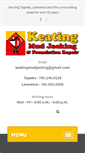 Mobile Screenshot of keatingmudjacking.com